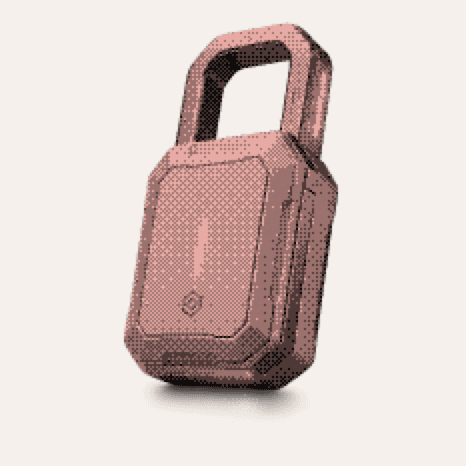 Padlock illustration